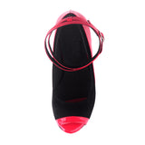 <transcy>Zapatos de baile latino para mujeres profesionales, zapatos de baile negros y rojos, sandalias, zapatos de tacones altos de Salsa, fiesta, deportes para adultos</transcy>