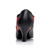 <transcy>Zapatos de baile modernos profesionales Zapatos de baile de salsa de salón latino para mujeres Señoras</transcy>