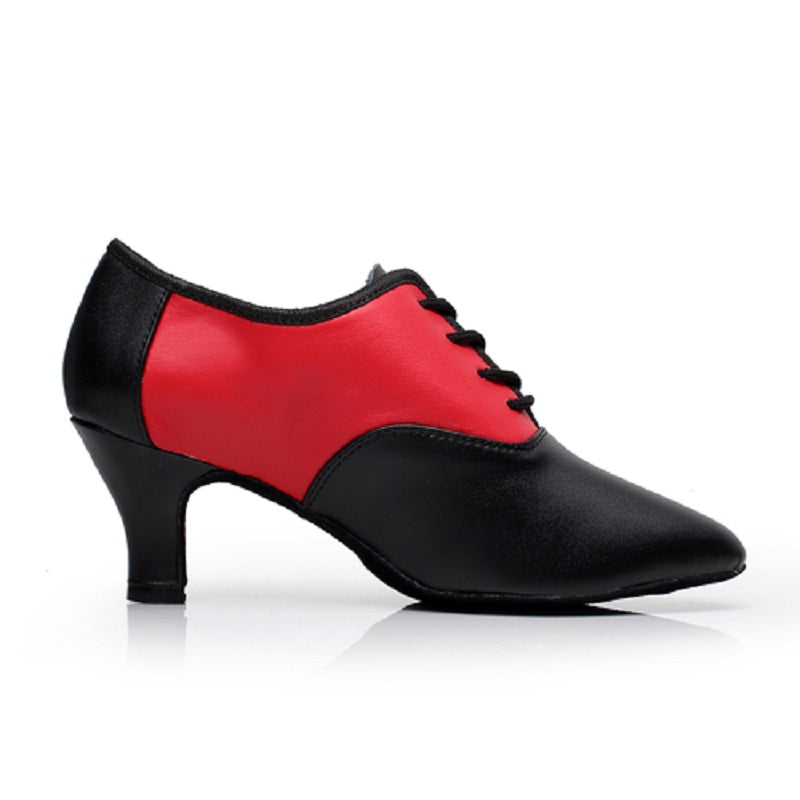 <transcy>Zapatos de baile modernos profesionales Zapatos de baile de salsa de salón latino para mujeres Señoras</transcy>