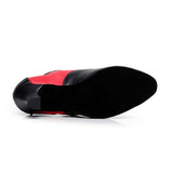 <transcy>Zapatos de baile modernos profesionales Zapatos de baile de salsa de salón latino para mujeres Señoras</transcy>