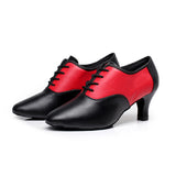 <transcy>Zapatos de baile modernos profesionales Zapatos de baile de salsa de salón latino para mujeres Señoras</transcy>
