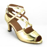 PU Upper Latin Salsa Dance Shoes Swing Samba Professional Ballroom Dancig Shoes For Women Ladies