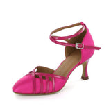 PU Glitter Women Latin Modern Dance Shoes Custom Salsa Dance Shoes