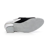 Sequined Modern Dance Shoes For Women Ladies Teachers Latin Ballroon Salsa Tango Samba Dance Shoes