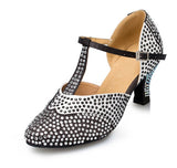 <transcy>Zapatos de baile latino con diamantes de imitación | Mujeres de lujo | Zapatos de baile moderno de salón | Danceshoesmart</transcy>