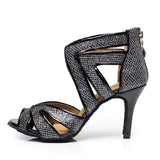 Ladies Latin Ballroom Dance Shoes Boots Tango Salsa Party Dance Shoes For Women Female