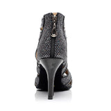 Ladies Latin Ballroom Dance Shoes Boots Tango Salsa Party Dance Shoes For Women Female
