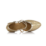 Glitter Modern Dance Shoes Women Girls Latin Ballroom Salsa Tango Samba Dance Shoes