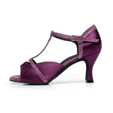 Fashion Women Latin Ballroom Salsa Dance Shoes Indoor Dancewear