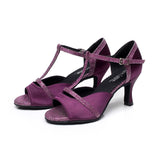Fashion Women Latin Ballroom Salsa Dance Shoes Indoor Dancewear