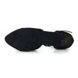 Flock Women Ballroom Salsa Dance Shoes Custom Latin Tango Samba Dance Shoes