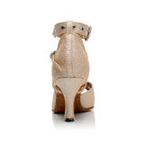 Glitter Women Ladies Latin Ballroom Salsa Dance Shoes