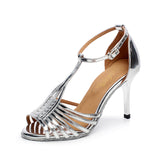 PU Professional Ladies Latin Ballroom Dance Shoes For Women Salsa Party Dance Shoes