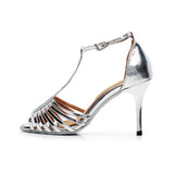 PU Professional Ladies Latin Ballroom Dance Shoes For Women Salsa Party Dance Shoes
