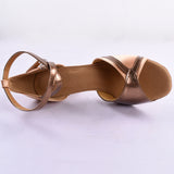 <transcy>Туфли для танцев Латинские женские туфли для сальсы Туфли для вечеринок, свадебных бальных танцев Атласный Розовый Черный</transcy>