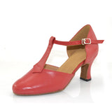 <transcy>Современная женская танцевальная обувь PU Custom Latin Ballroom Salsa Dancing Shoes</transcy>