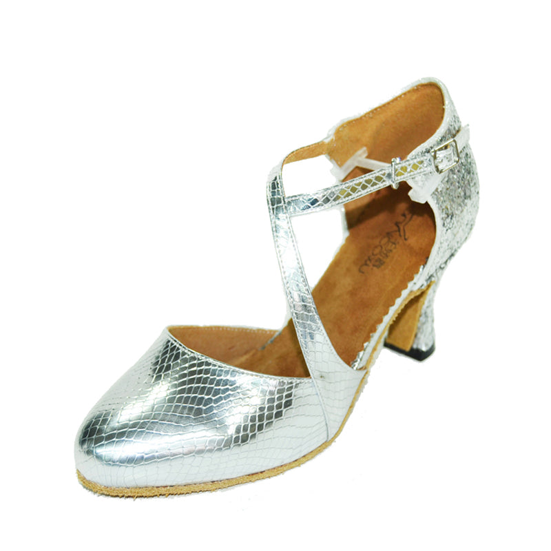 Ballroom Modern Dance Shoes Ladies Latin Salsa Tango Professional Dancing Shoes Glitter