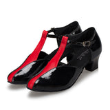 Elegant Salsa Jazz Indoor Social Latin Dance Shoes for Dancing Women Girl Party Retro Shoes