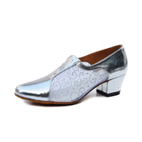 PU Modern Women Dance Shoes Custom Heel Handmade High Quality Latin Ballroom Salsa Dance Shoes
