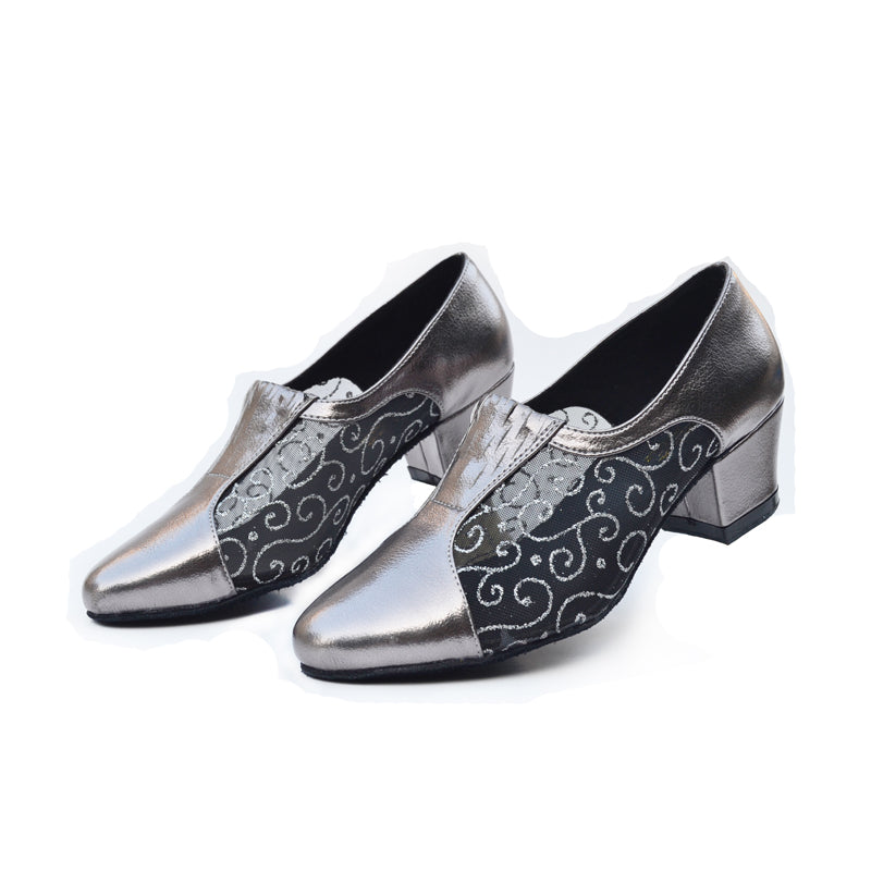 PU Modern Women Dance Shoes Custom Heel Handmade High Quality Latin Ballroom Salsa Dance Shoes