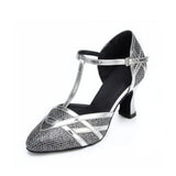 <transcy>Женская обувь для современного танца, Silber Gold, для латинских бальных танцев, сальсы, танго, самбы, танцевальная обувь</transcy>
