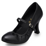 Modern Dance Shoes For Women | Black Latin Ballroom Dance Shoes | Salsa Shoes | Danceshoesmart