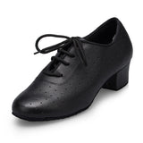 <transcy>Zapatos de baile para mujeres profesionales | Zapatos negros de danza moderna | Salón de baile latino | Danceshoesmart</transcy>