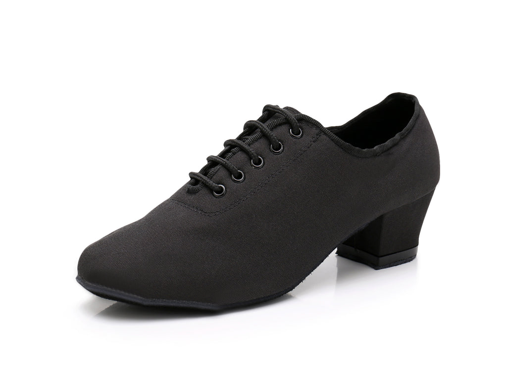 <transcy>Черные туфли для современного танца | Женская обувь для латинских бальных танцев | Туфли сальсы на толстом каблуке | Danceshoesmart</transcy>