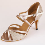 <transcy>De mujer Zapatos de baile latino de salón Zapatos de baile con purpurina</transcy>