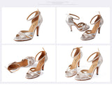Latin Dance Shoes | Women Ballroom Dancing Shoes | Customized Heels Shoes | Danceshoesmart