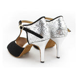 <transcy>Zapatos de baile latino para mujer | Sandalias de tacón de ante | Zapatos de baile de salón | Danceshoesmart</transcy>