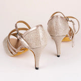 <transcy>De mujer Zapatos de baile latino de salón Zapatos de baile con purpurina</transcy>