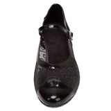 Modern Black Dance Shoes | Women's Latin Salsa Dance Shoes | Customized Heel | Danceshoesmart