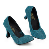 Blue Women Latin Dance Shoes | Modern Dance Shoes | Ballroom Salsa Shoes | Danceshoesmart