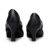 Modern Dance Shoes For Women | Black Latin Ballroom Dance Shoes | Salsa Shoes | Danceshoesmart
