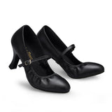 Modern Dance Shoes For Women | Black Latin Ballroom Dance Shoes | Salsa Shoes | Danceshoesmart