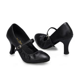 Modern Dance Shoes For Women | Black Latin Ballroom Dance Shoes | Salsa Shoes | Danceshoesmart
