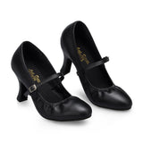 Modern Dance Shoes For Women | Black Latin Ballroom Dance Shoes | Salsa Shoes | Danceshoesmart