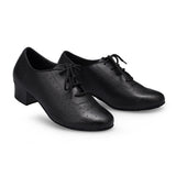 <transcy>Zapatos de baile para mujeres profesionales | Zapatos negros de danza moderna | Salón de baile latino | Danceshoesmart</transcy>