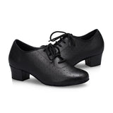 <transcy>Zapatos de baile para mujeres profesionales | Zapatos negros de danza moderna | Salón de baile latino | Danceshoesmart</transcy>