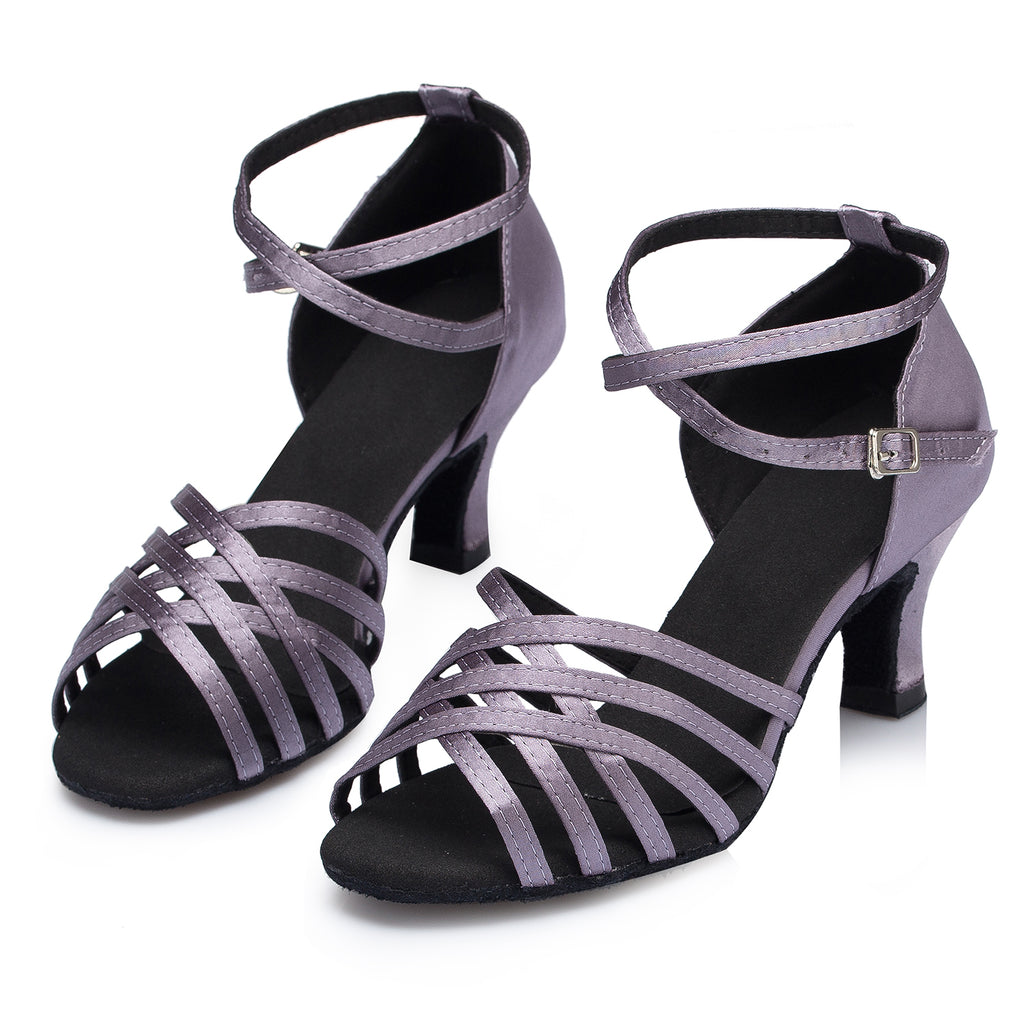 <transcy>Zapatos de baile latino | Zapatos morados Ballroom Tango | Zapatos de baile para damas y niñas | Danceshoesmart</transcy>