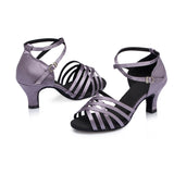 <transcy>Zapatos de baile latino | Zapatos morados Ballroom Tango | Zapatos de baile para damas y niñas | Danceshoesmart</transcy>