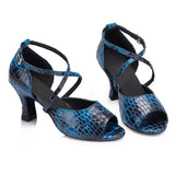 Pu Upper Sandals | Latin Women Salsa Dance Shoes | Ballroom Dancing Shoes | High Heel | Dancehsoesmart