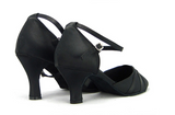 <transcy>Черные туфли для бальных танцев | Туфли для современных латинских танцев сальсы | Индивидуальные | Danceshoesmart</transcy>