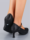 <transcy>Обувь для современного танца | Женские бальные туфли для латинских танцев | Черные туфли | Мягкое дно | Danceshoesmart</transcy>