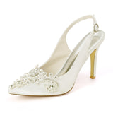 High Heels Pumps 9.5cm Nightclub Party Wedding Ladies Stilettos Shoes