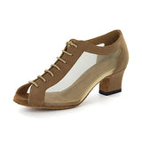 <transcy>Zapatos de baile latino para mujer | Zapatos de baile para salón de baile Salsa Net | Profesional de interior | Danceshoesmart</transcy>