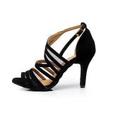 Women Dance Shoes | Net Latin Tango Salsa Ballroom Shoes |  Ladies Girls Party Shoes | Danceshoesmart