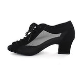 <transcy>Zapatos de baile latino para mujer | Zapatos de baile para salón de baile Salsa Net | Profesional de interior | Danceshoesmart</transcy>