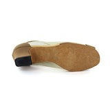 <transcy>Zapatos de baile latino para mujer | Zapatos de baile para salón de baile Salsa Net | Profesional de interior | Danceshoesmart</transcy>